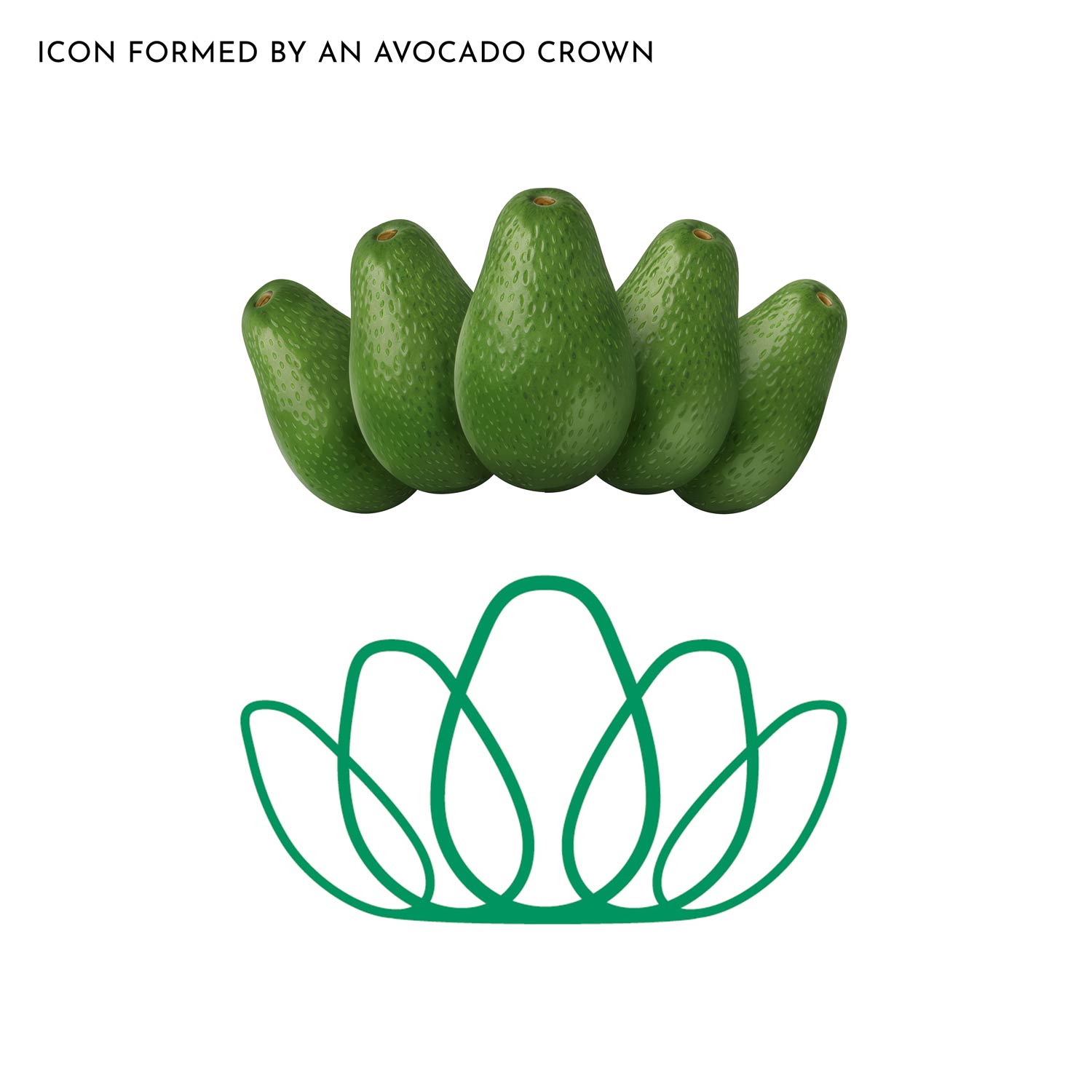 Crown Logo Gold King Avocados
