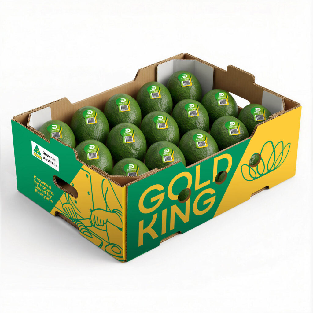 Details tray Gold King Avocados